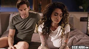 Big Tits Milf Arabelle Raphael Gets Fucked Hard After Blowjob and Footjob!