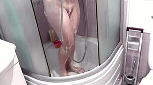 treason wife slut takes neighbor's creampie in shower