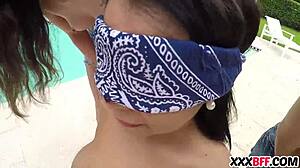 Suggestive Scenes Of Sorority Teaching The Noob With Petite 18+ Teen In Group Hardcore Sex And Lesbian Action