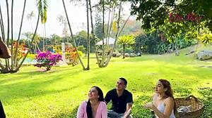 He finds boyfriend cheating with best friend, forgives for interracial threesome