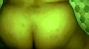 dominican bbw bent over in doggystyle anal assfucking, screaming loud in homemade couple video