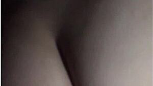 Amateur Arab Milf Feels Teasing Passion as Shaved Pussy and Asshole Get Fucked to Cumshot