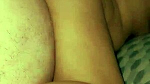 dominican bbw bent over in doggystyle anal assfucking, screaming loud in homemade couple video