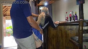 Woman Will Always Cheat Cute Blonde Lifting Her Skirt For A Quickie