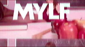 Big titted housewife piper press in sexy lingerie surprises husband with wet pussy for breakfast. 😏🍳