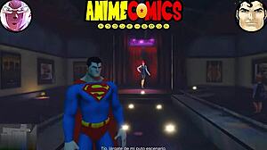 Superman Encounters Prostitutes In Comic Scenario