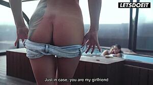 Straight Babes Susy Gala And Canela Skin Seduced By Redhead Lesbian Kessy Shy!