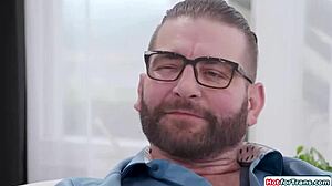 stepdad goes bareback anal on his asian trans stepdaughter and her shemale friend in taboo fun