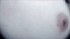 Stepdaughter's intense closeup orgasm