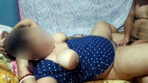 Bangladeshi married desi couple enjoys homemade fucking as bride and housewife in intimate wedding sex session.