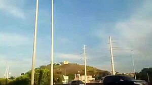 era pra ser só um rolê de carro, mas o safado me comeu gostoso no banco de trás com direito a creampie interracial