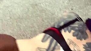 Latina with Purple Dreadlocks Submits to Black Master's Rough Domination and Squirting Orgasms!