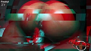 ebony throat pro rayne carter handles that big black cock with deep skills