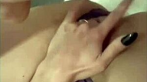 Amateur Latina explores solo masturbation at home with dildo deep inside her hot Mexican vagina. She reaches intense pleasure with fingers too.