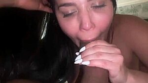 घरेलू वीडियो क्यूट ब्रूनेट हॉट ब्लोजॉब फिर रफ इंटररेशियल क्रिम्पाई