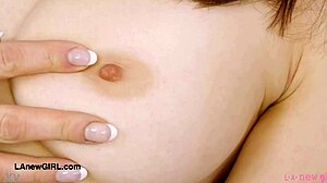 Fresh-faced fashion gem, show us your stunning figure on the sofa during interview.