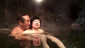 Mature couple go on a trip to a hot spring and got into sex vol 3 - part 2. They explore blowjob doggystyle cowgirl riding and muff diving.