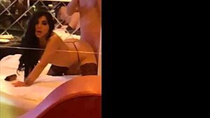 Beautiful Alice Fire blowjob and hard hotel sex 😍🍆💦