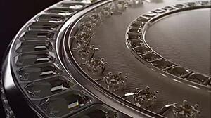 Carmella Clutch, the brunette hottie, takes Rome Major's big cock deep in her ass. Ends with a hot anal creampie! 🍑💦