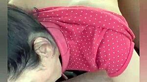 Milf Gabriella Pulls Hard on Cock and Swallows All Cum in Mouth