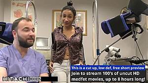 become doctor-tampa and give freshman miss mars mandatory hitachi orgasm in hospital