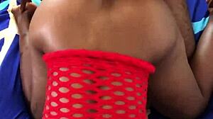 i fuck this hot black babe doggystyle with my monster cock until she moans in orgasm