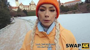 Heart-Pounding Wife Swap: Latina Beauty's First Threesome in Our Bed!