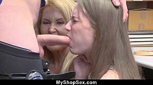 Granny's Office Visit Sparks Teen Hardcore Foursome Surprise