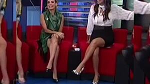 Paola rojas skirt lifts reveal upskirt views