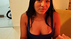 latina government worker takes my creampie workout