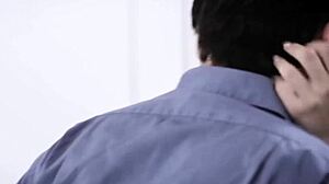 Pervy stepdaddy rams big butt plug deep in petite latina ass