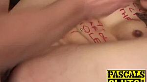 Juicy Ass Luna Rides Bound for Creampie After Rough Doggystyle Domination