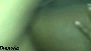 filling this black prostitute's ass with hot cum blowbang style