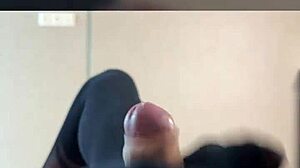 Her Sultry Heels Seduction Ends with Cum Swallow and Feet Worship!