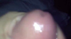 Red Nail Handjob Ends In Thick Cumshot