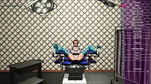 Dirty gyno doctor runs fertilization clinic VR exam