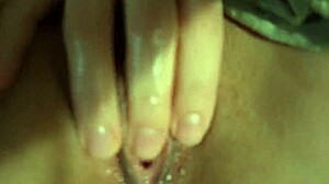 i went a whole week without orgasm and finally fingered my tight ass wet!