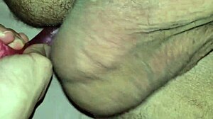 Wife pegs husband ass hard with toys homemade