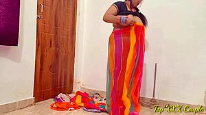 खूबसूरत बड़ी चूचियां बड़ी गांड वाली मेड को मालिक ने रैंच पर जोरदार चोदा