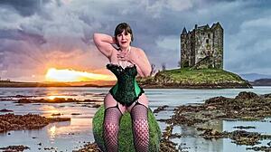 bbw granny milf masturbates hardcore with toys vibrator to massive orgasm cumshot