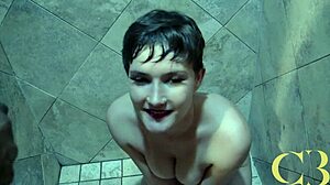 What's Ahanu's surprise massage backstage?