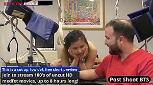 Raya Nguyen Fucks Cop for Freedom in Latex Handcuffs