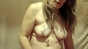 french milf bound bent over for maledom spanking submission