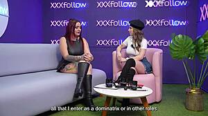 whoa, christy evans the dominatrix swinger takes dani ortiz hard before her own pounding