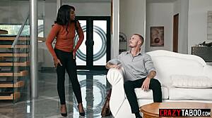 Black Milf Ana Foxxx Submissive Lingerie Fucked With Latina Liv Revamped!