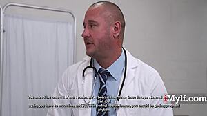 why does wife grip hubby's hand while pussy milks doctor's cock?