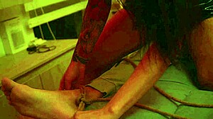 latina tattooed newbie dives into bdsm domination temptation