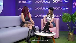 whoa, christy evans the dominatrix swinger takes dani ortiz hard before her own pounding