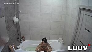 I'm tattooed Emily filming amateur reality on private video call