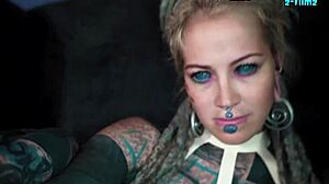 i'm shaking from anal fisting orgasm in latex with huge metal toy prolapse gape